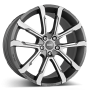 MOMO Quantum EVO Matt Anthracite Polished 5x112 20x9 ET25 CB79.6